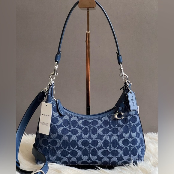 Coach Handbags - 💰SOLD - CAM27 - Coach Juliet Shoulder Bag 25 in Signature Denim